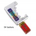 Universal Tri-color LCD Battery Tester Checker C/ AA/ AAA/ D/ N/ 9V/ 6F2/ 1.55V